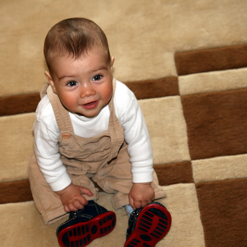 Baby on Carpet